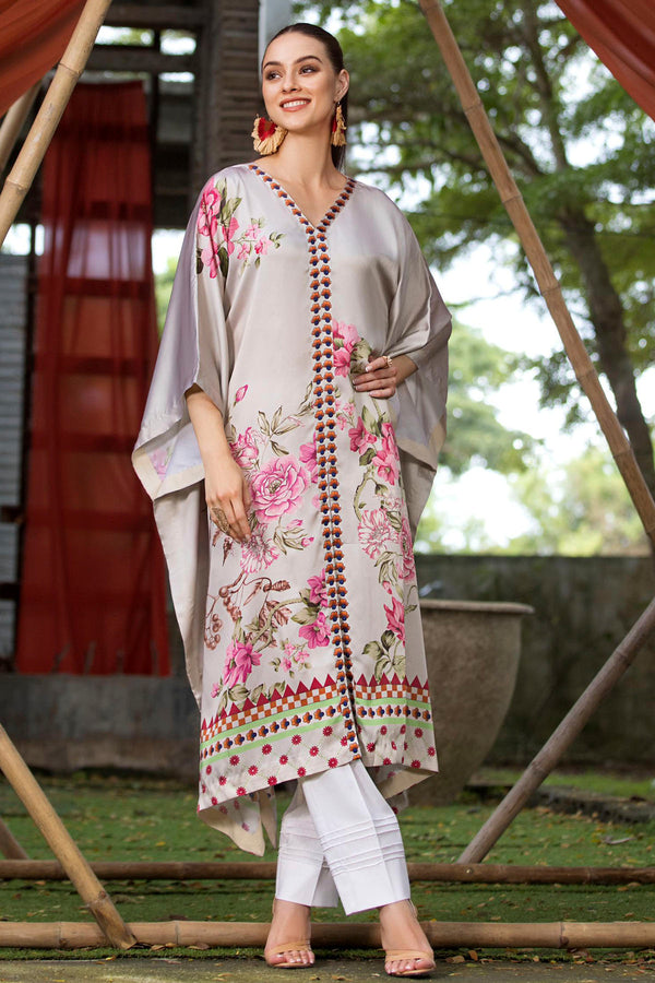 Floral Art Kaftan